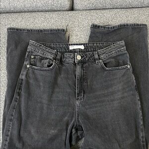 Garage Women's Dark Gray Straight Leg Jeans